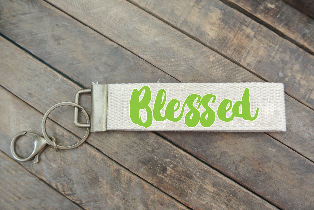 Lime Blessed Keychain | SALE