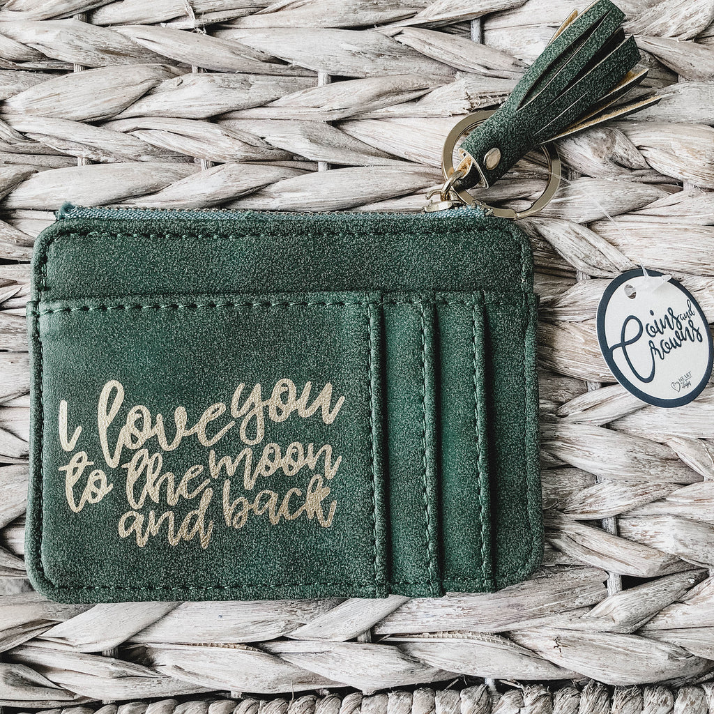 I Love You To The Moon & Back ID Pouch