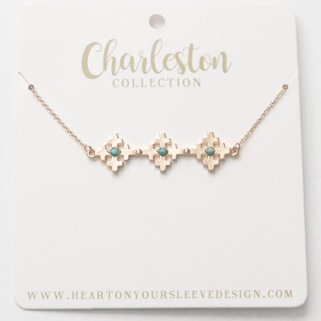 Turquoise Charleston Necklace