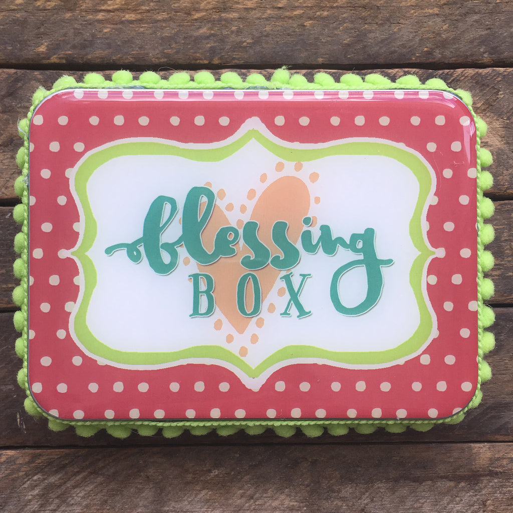 Polka Dot Blessing Box