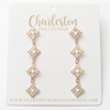 White Charleston Earrings