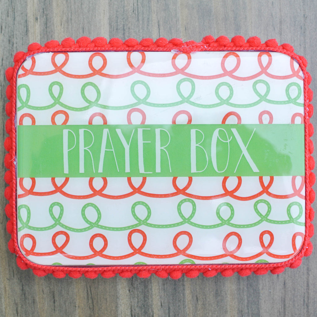 Swirly Christmas Blessing Box